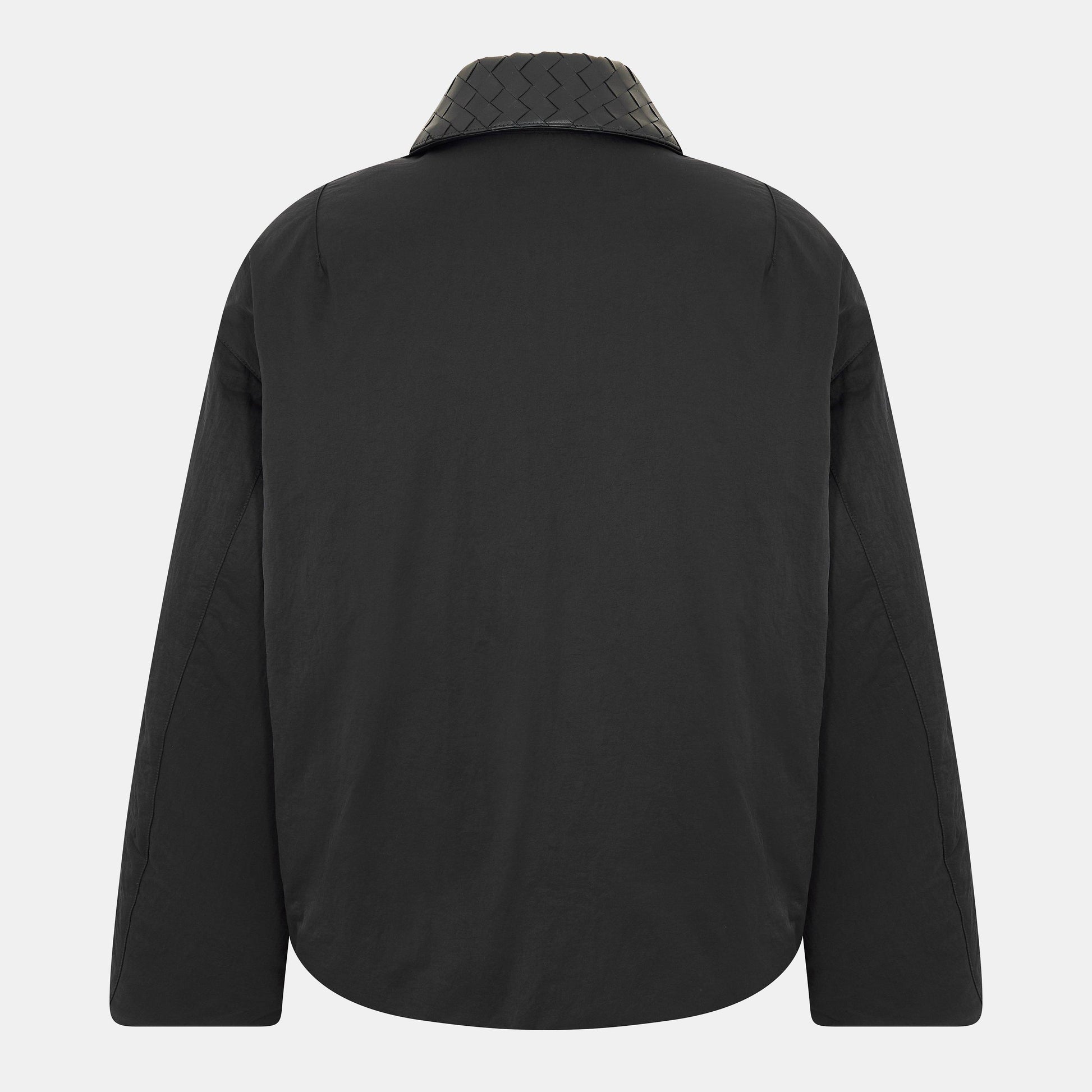 Bottega Veneta Men's Tech Hip Length Long Sleeve Medium Puffer Jacket