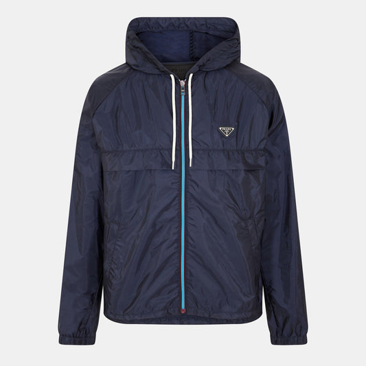 Prada Men's Water Resistant Lightweight Windbreaker
