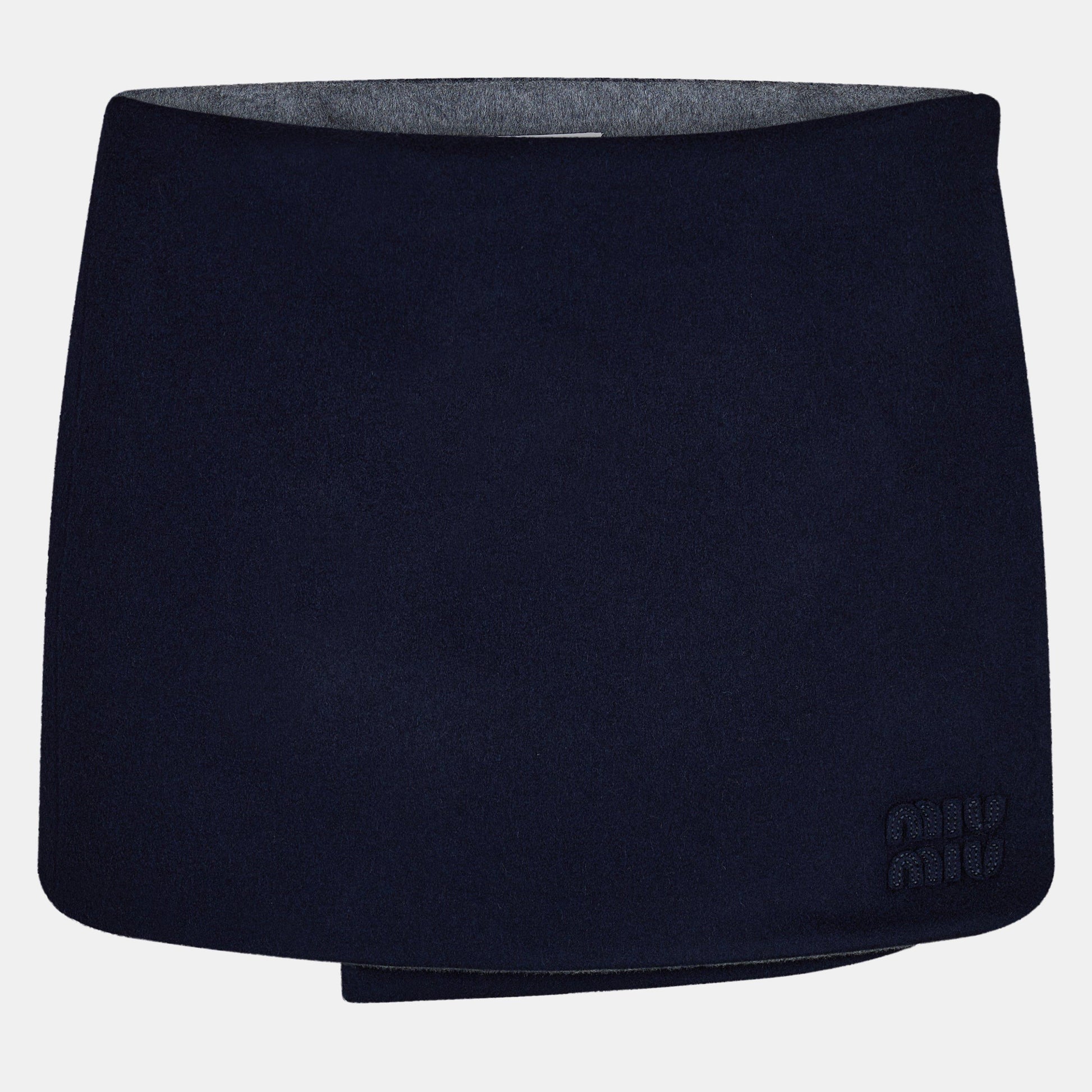 Miu Miu Women's Reversible Mini Skirt