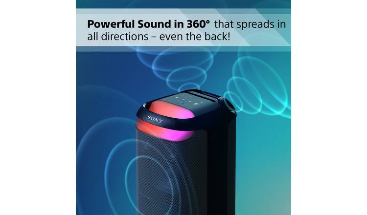 Sony SRS-XV800 Bluetooth Portable Party Speaker - Black