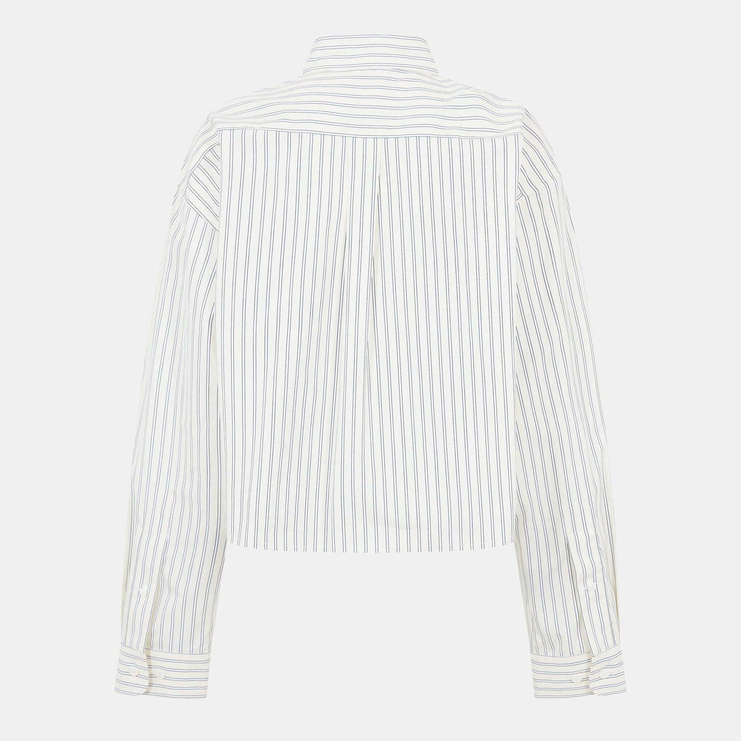 Miu Miu Womens Striped Poplin Shirt