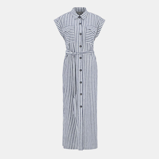 Barbour Women's Abby Tailored Button-Through Shirt Dress