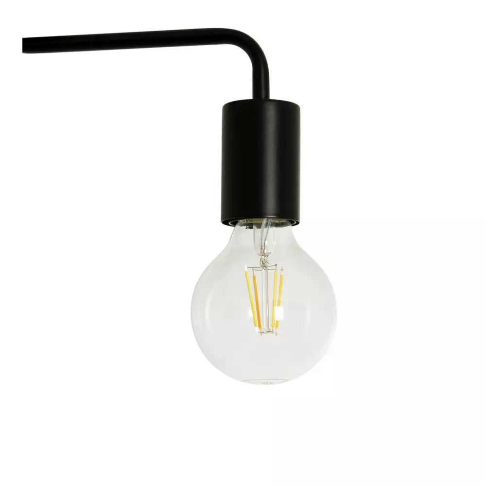 Argos Home Rayner 3 Light Flush Ceiling Light - Black