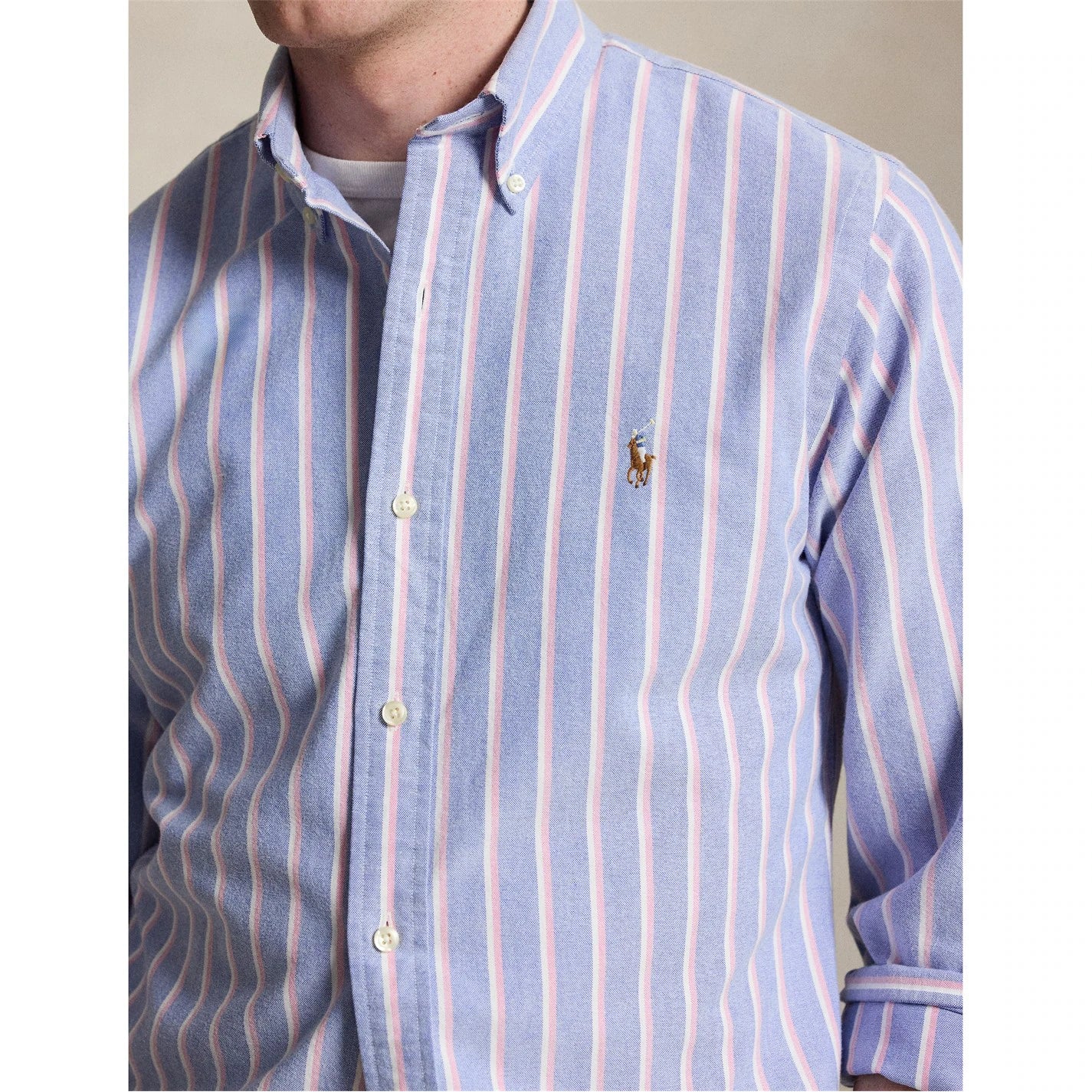 Men's Long Sleeve Oxford Shirt