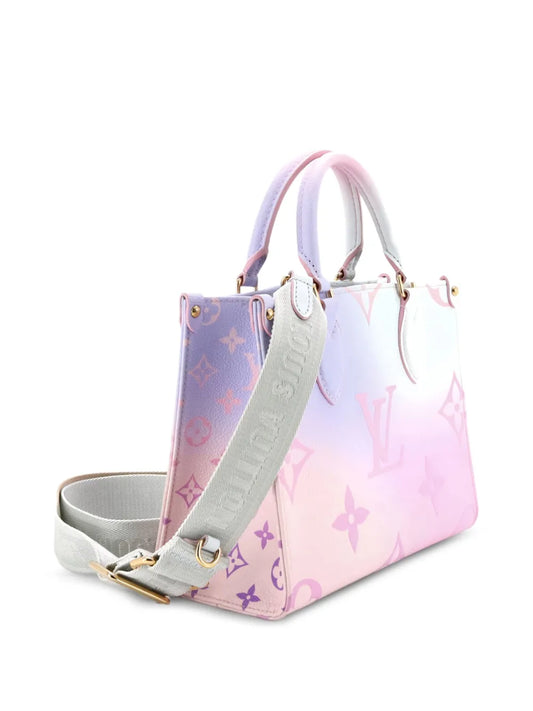 Louis Vuitton Pre-Owned OnTheGo Tote Spring in the City Monogram Giant Canvas PM shoulder bag