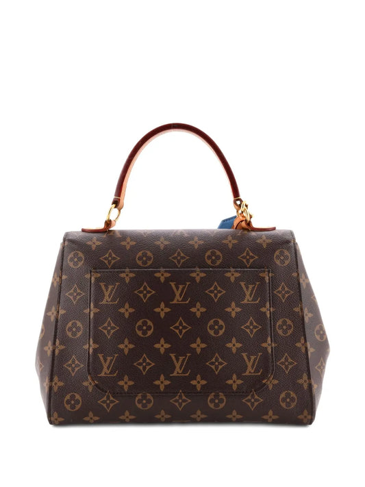Louis Vuitton Pre-Owned Cluny Top Handle Bag Monogram Canvas MM shoulder bag