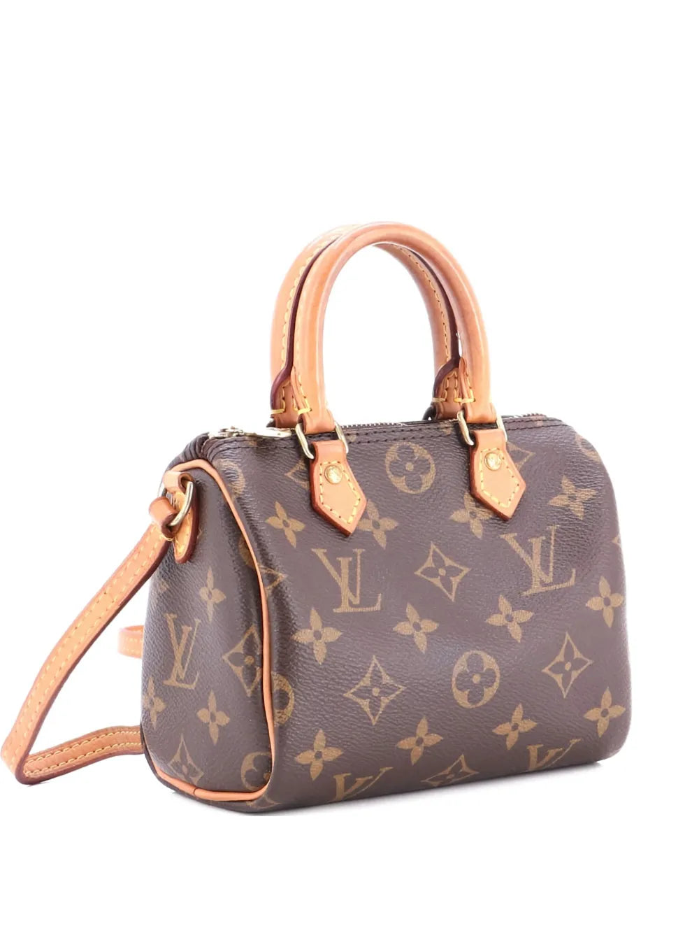 Louis Vuitton Pre-Owned Speedy Bandouliere Bag Monogram Canvas Nano crossbody bag
