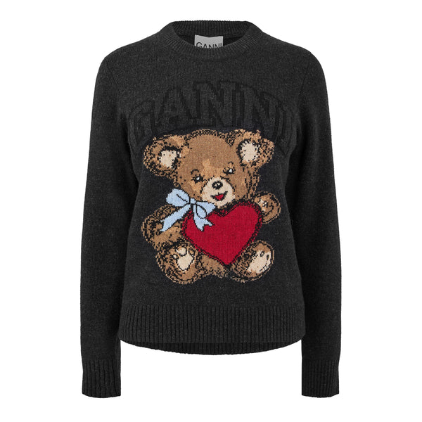 Ganni Women's Knitted Crew Neck Jumper