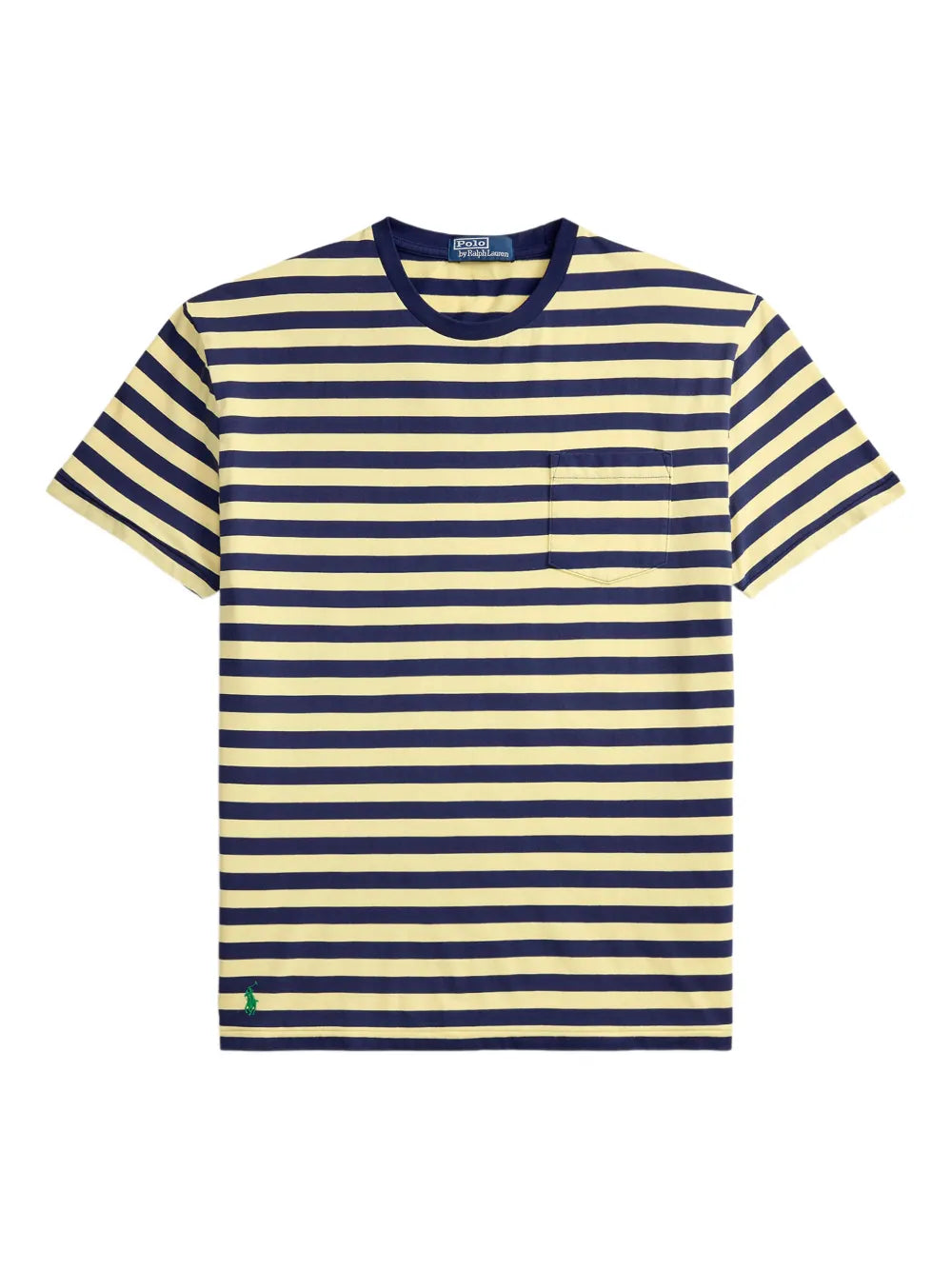 Polo Ralph Lauren striped patch-pocket T-shirt