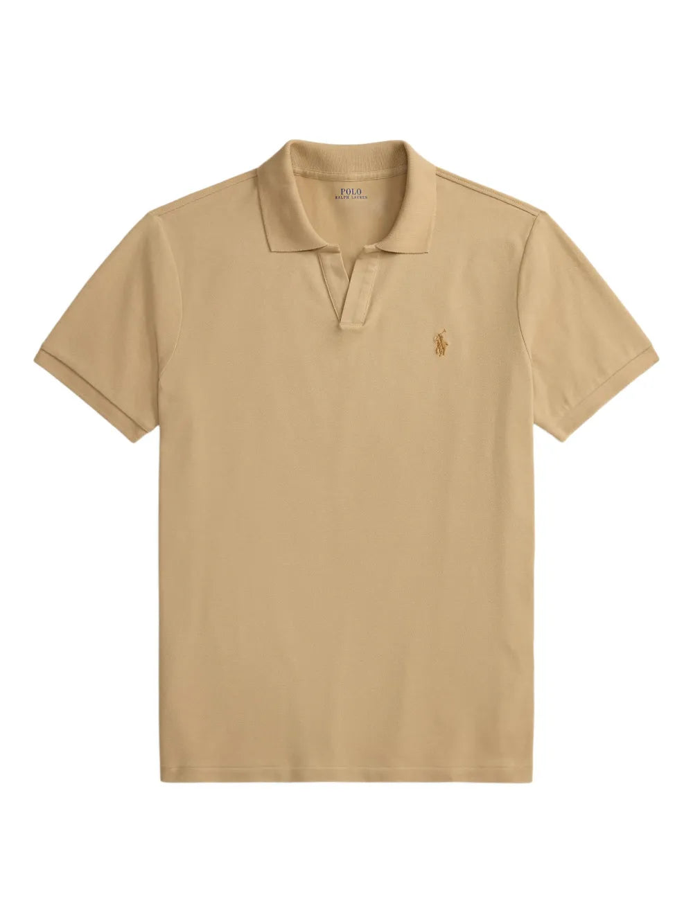 Polo Ralph Lauren Johnny-collar embroidered T-shirt