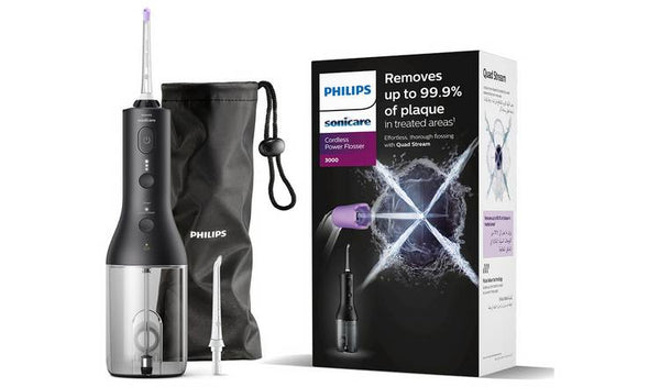 Philips Sonicare Power Water Flosser 3000, Black, HX3826/33