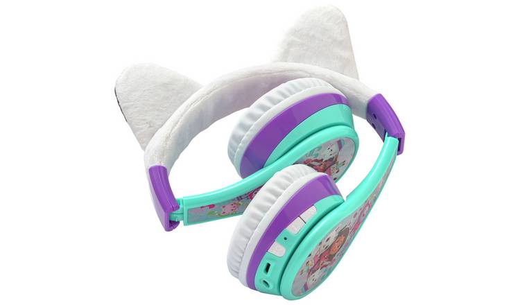 eKids Gabby's Dollhouse Kids Bluetooth Headphones