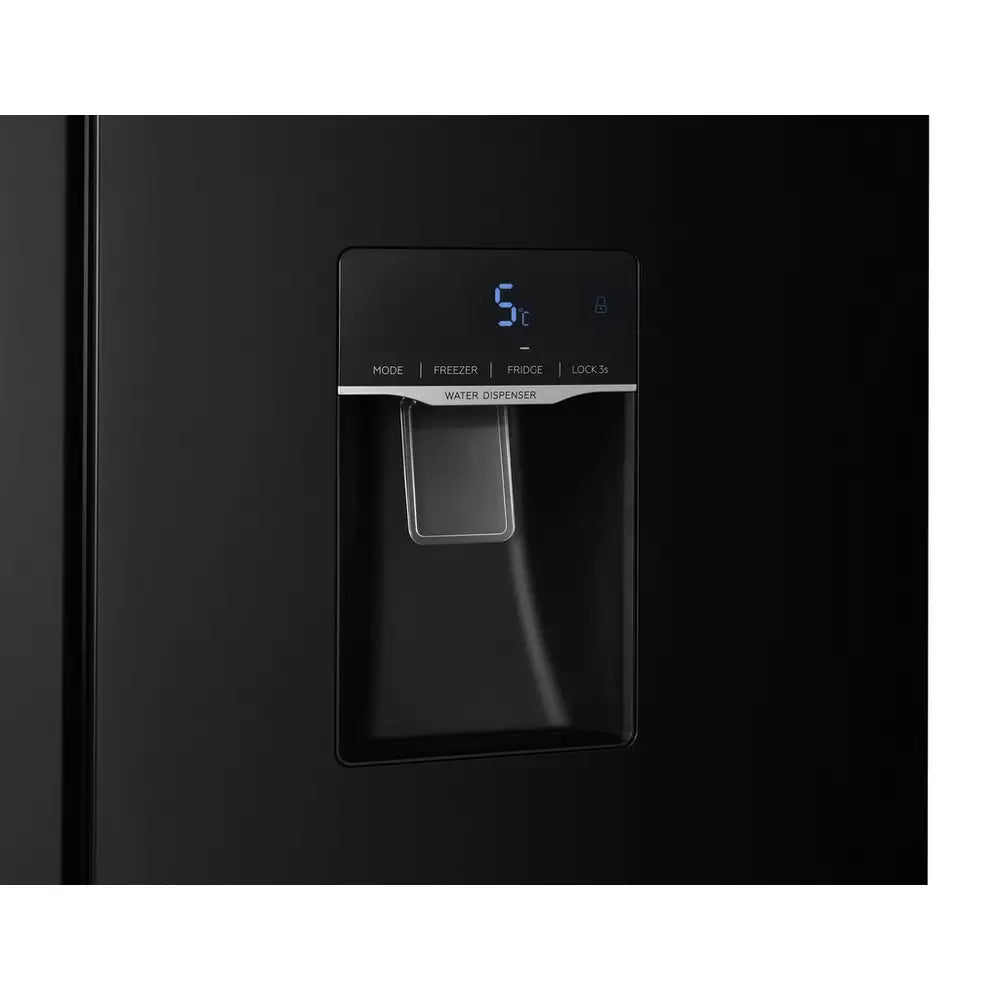 Bush MSBSWTDB23E American Fridge Freezer - Black