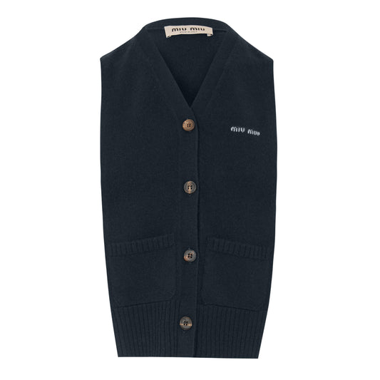 Miu Miu Women's Knitted Sweater Vest
