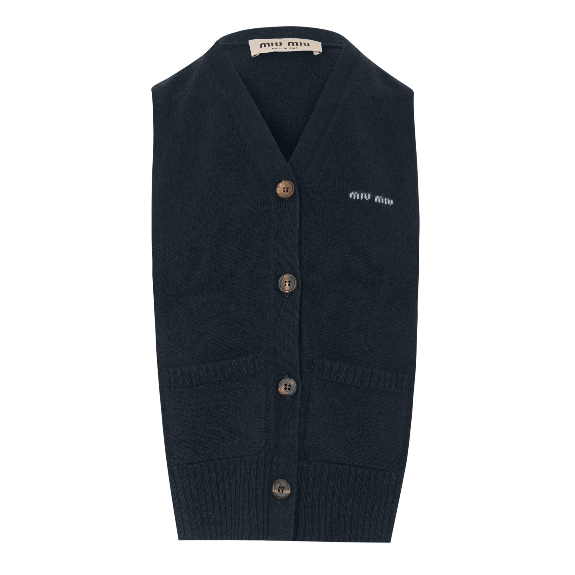 Miu Miu Women's Knitted Sweater Vest