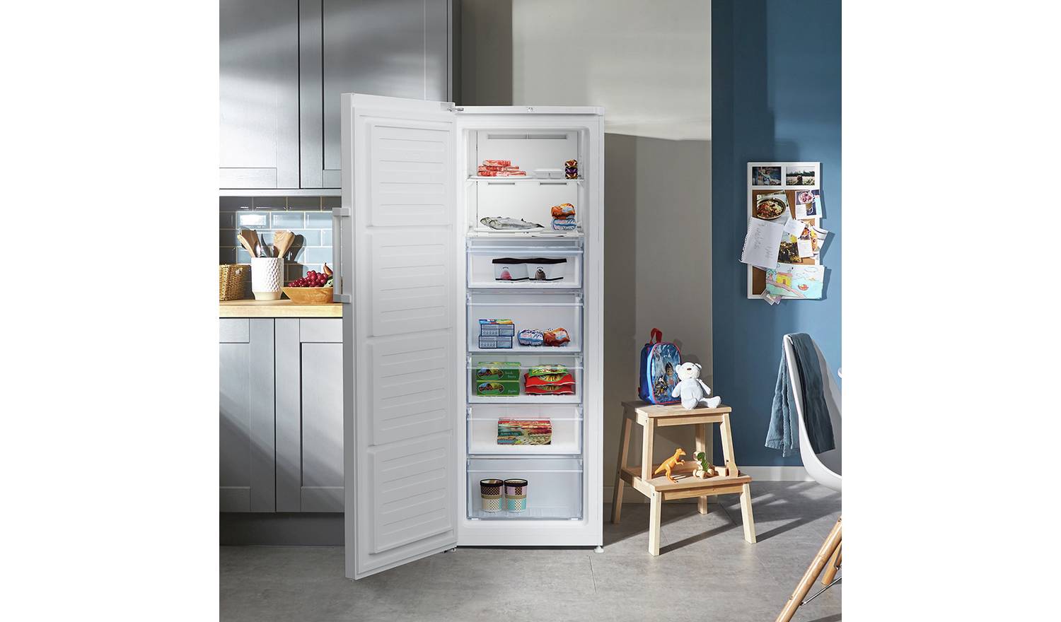 Beko FFP4671W Tall Freezer - White
