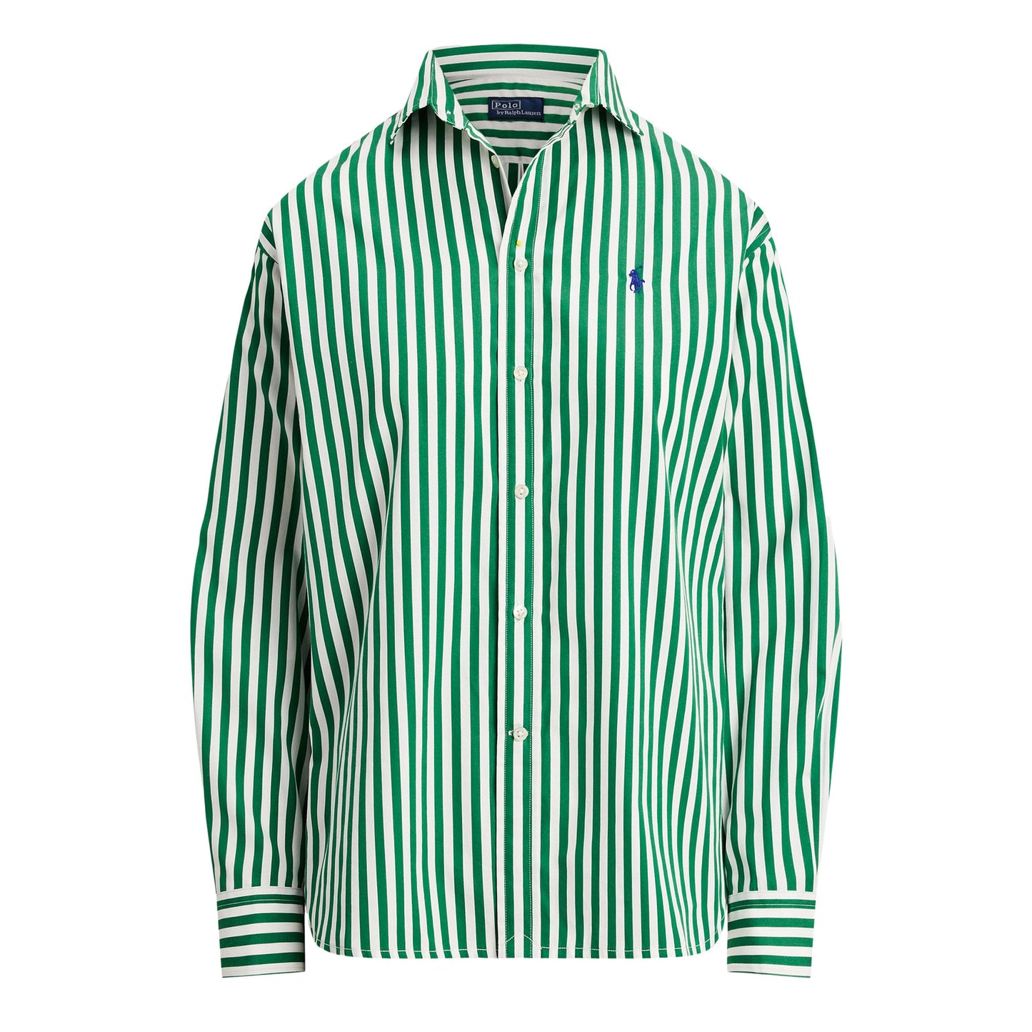 Polo Ralph Lauren Women's Stripe Long Sleeve Patterned Shirt