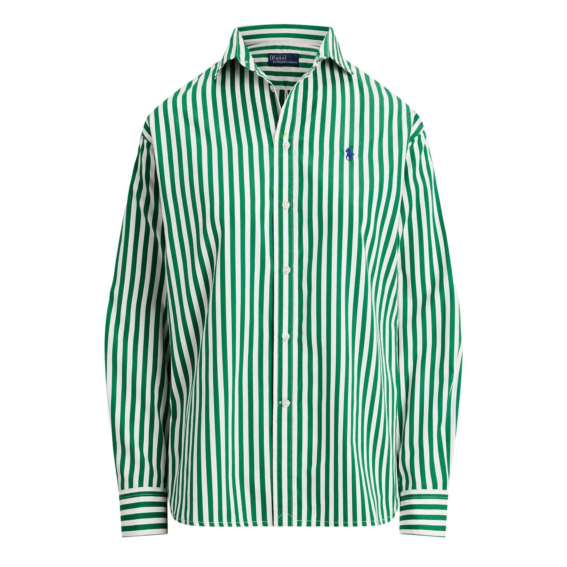 Polo Ralph Lauren Women's Stripe Long Sleeve Patterned Shirt