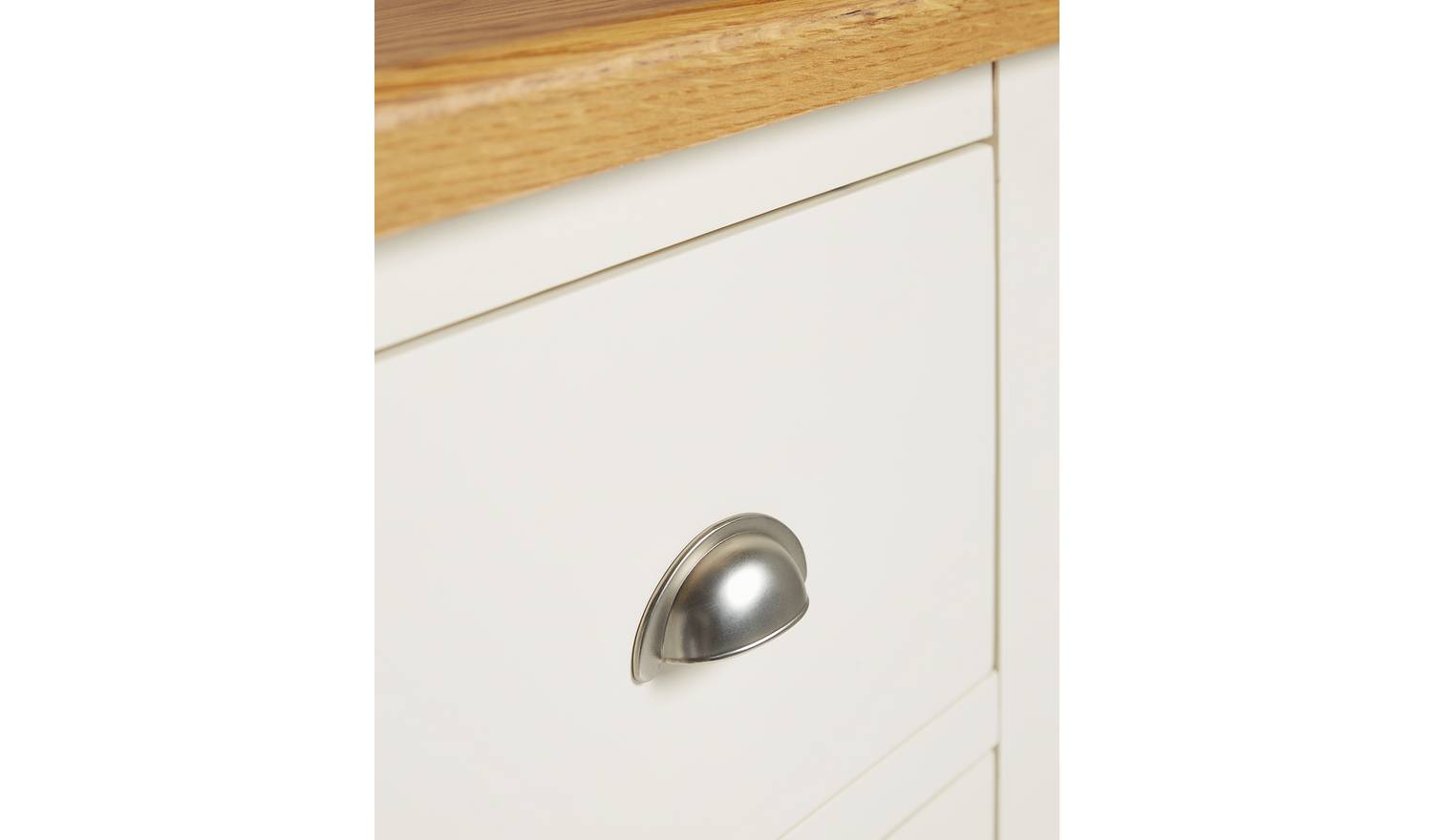 Argos Home Kent 3 Piece 2 Door Wardrobe Set - Cream and Oak