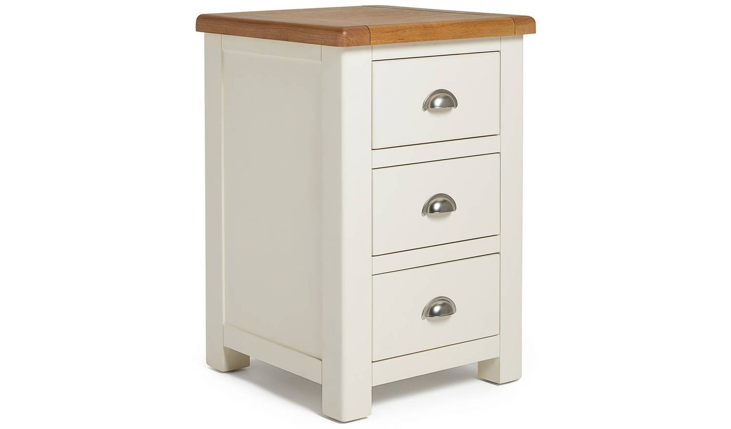 Argos Home Kent 3 Piece 2 Door Wardrobe Set - Cream and Oak