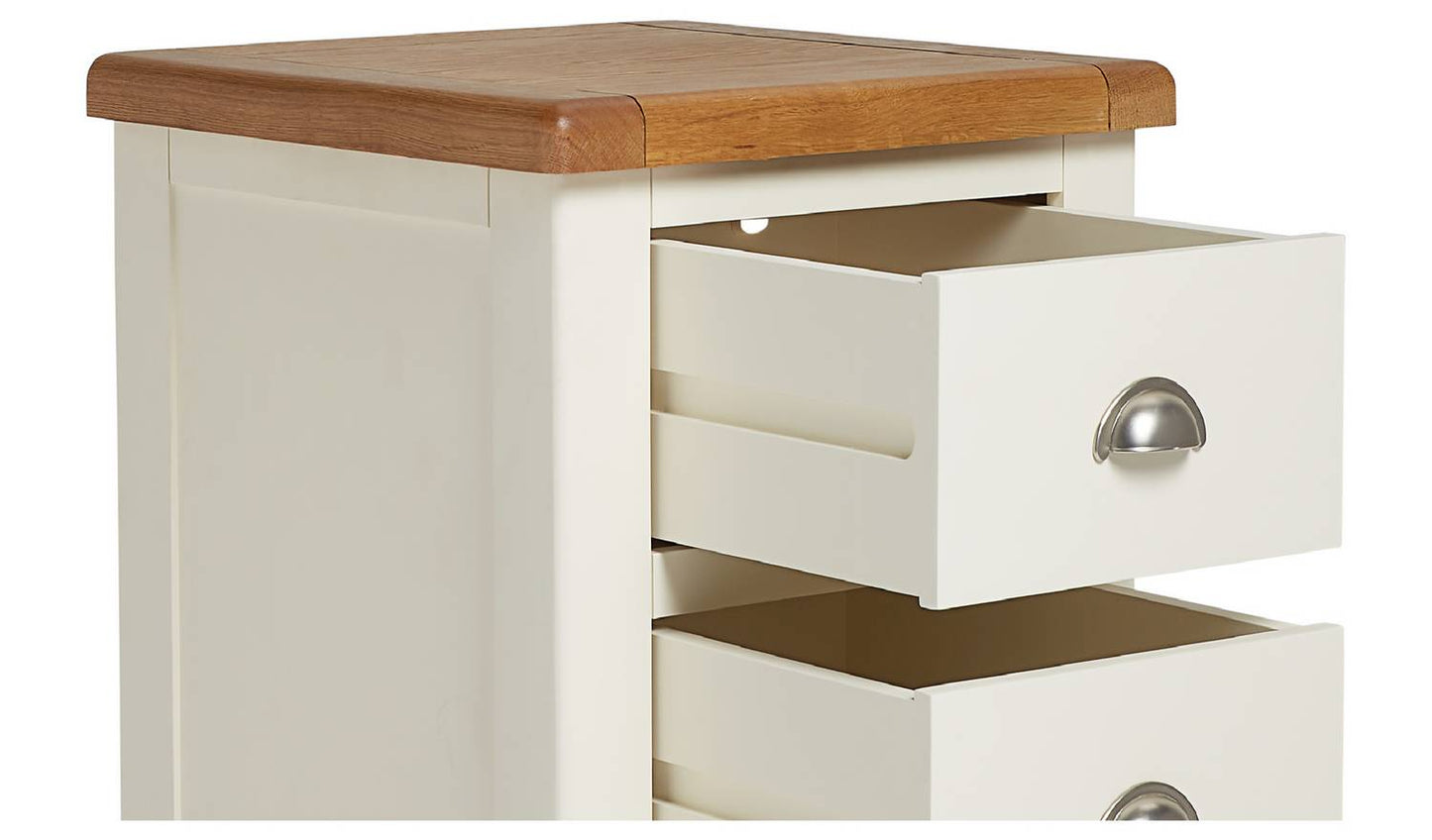 Argos Home Kent 3 Piece 2 Door Wardrobe Set - Cream and Oak