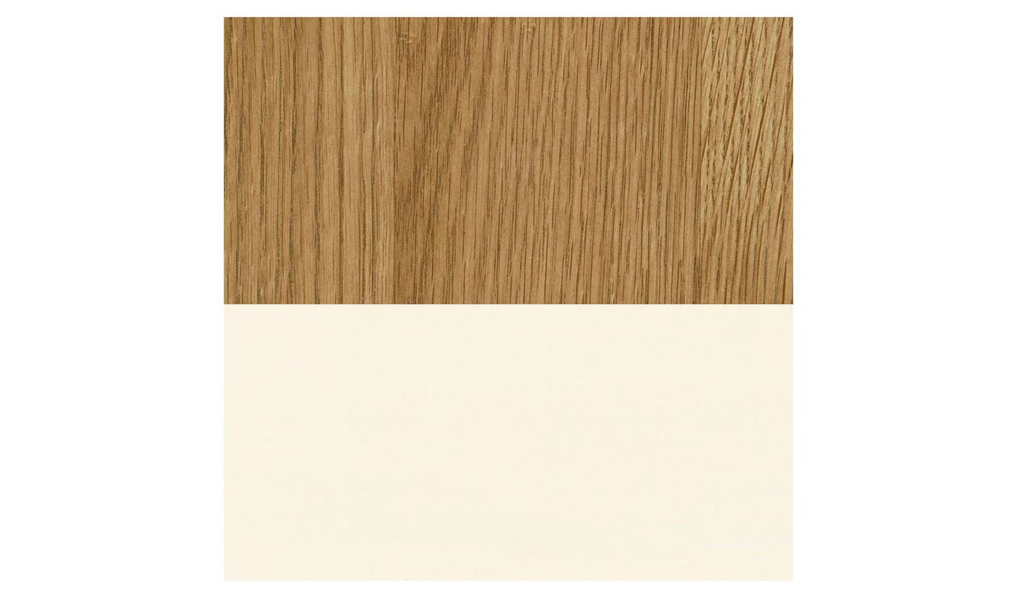 Argos Home Kent 3 Piece 2 Door Wardrobe Set - Cream and Oak