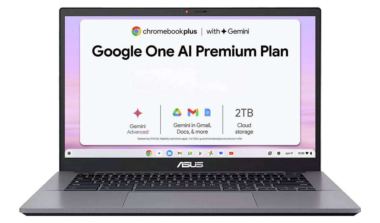 ASUS CX34 14in i3 8GB 256GB Chromebook Plus