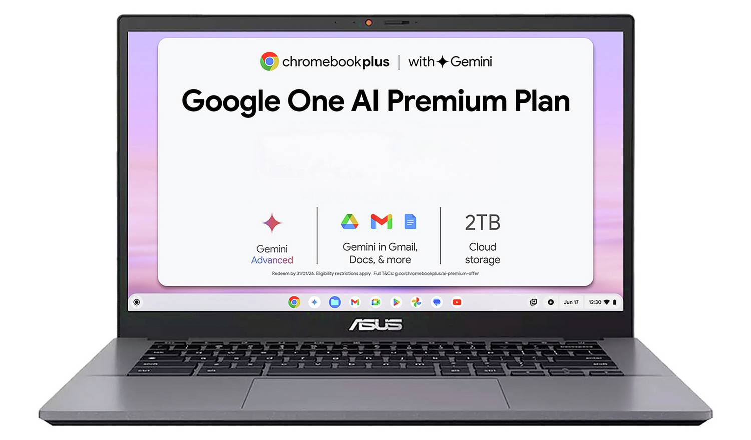 ASUS CX34 14in i3 8GB 256GB Chromebook Plus