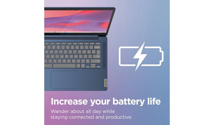 Lenovo IdeaPad Slim 3 14in MediaTek 8GB 128GB Chromebook