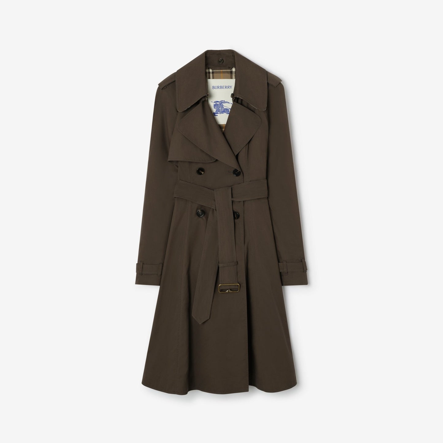 Long Gabardine Pembury Trench Coat