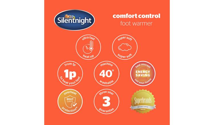 Silentnight Comfort Control Cosy Foot Warmer