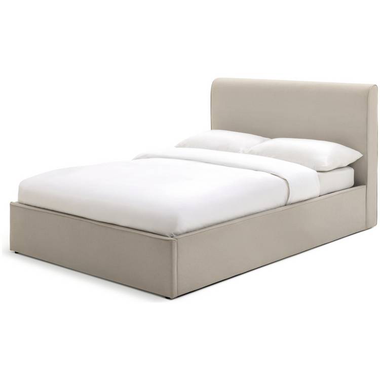 Habitat Naree Double Ottoman Bed - Natural