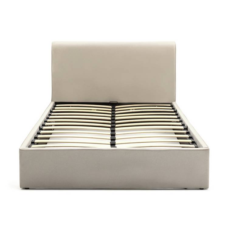Habitat Naree Double Ottoman Bed - Natural