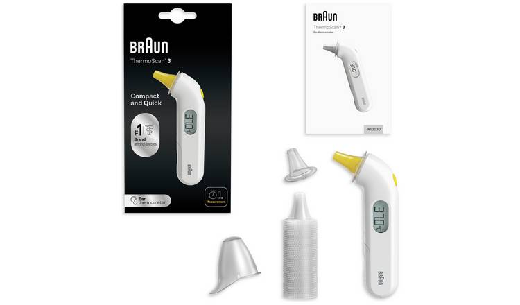 Braun IRT3030 ThermoScan 3 Ear Thermometer