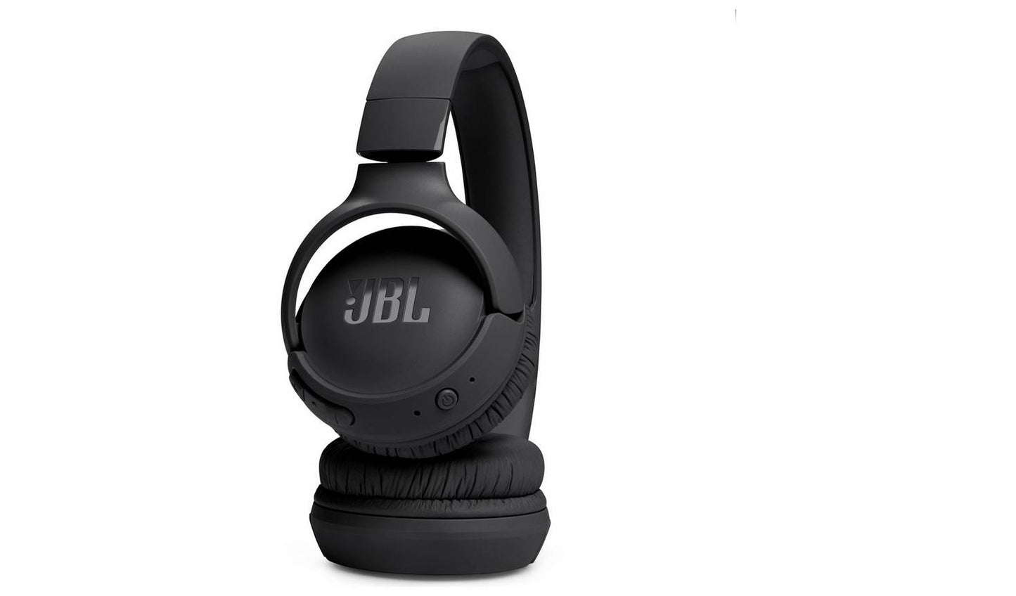 JBL Tune 520BT On-Ear Wireless Headphones - Black