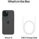SIM Free iPhone 15 5G 128GB Mobile Phone - Black