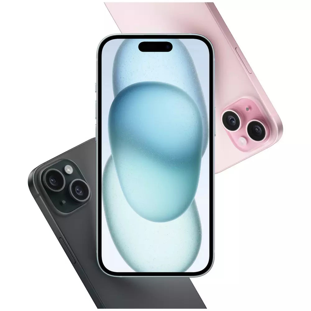 SIM Free iPhone 15 5G 128GB Mobile Phone - Pink