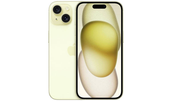 SIM Free iPhone 15 5G 128GB Mobile Phone - Yellow