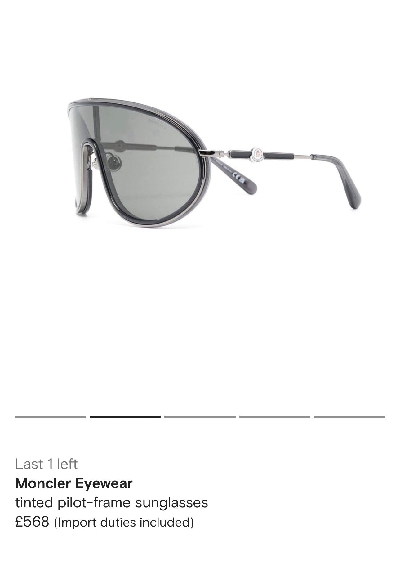 Moncler Vangarde Sunglasses
