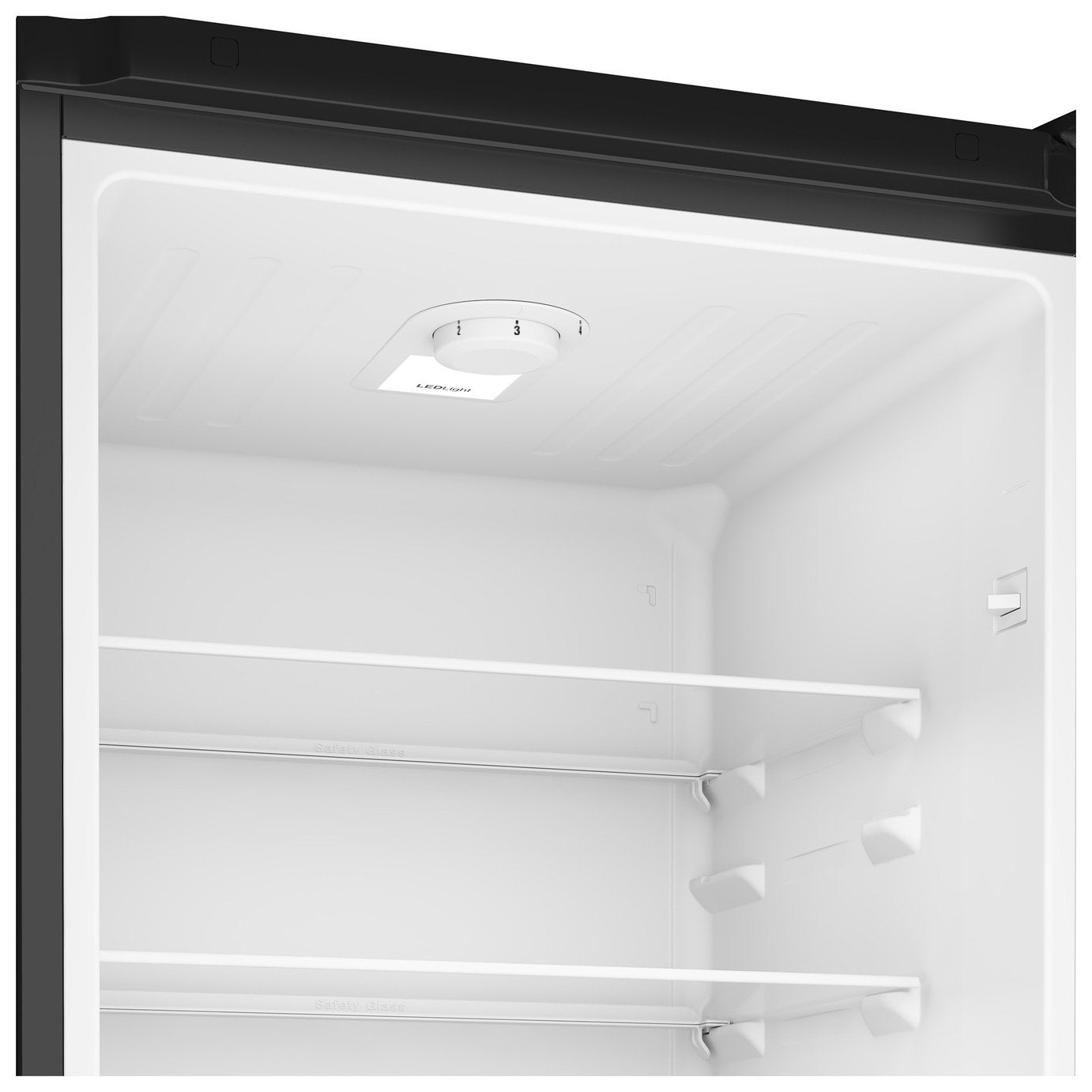 Beko CFG4582B Freestanding Fridge Freezer - Black