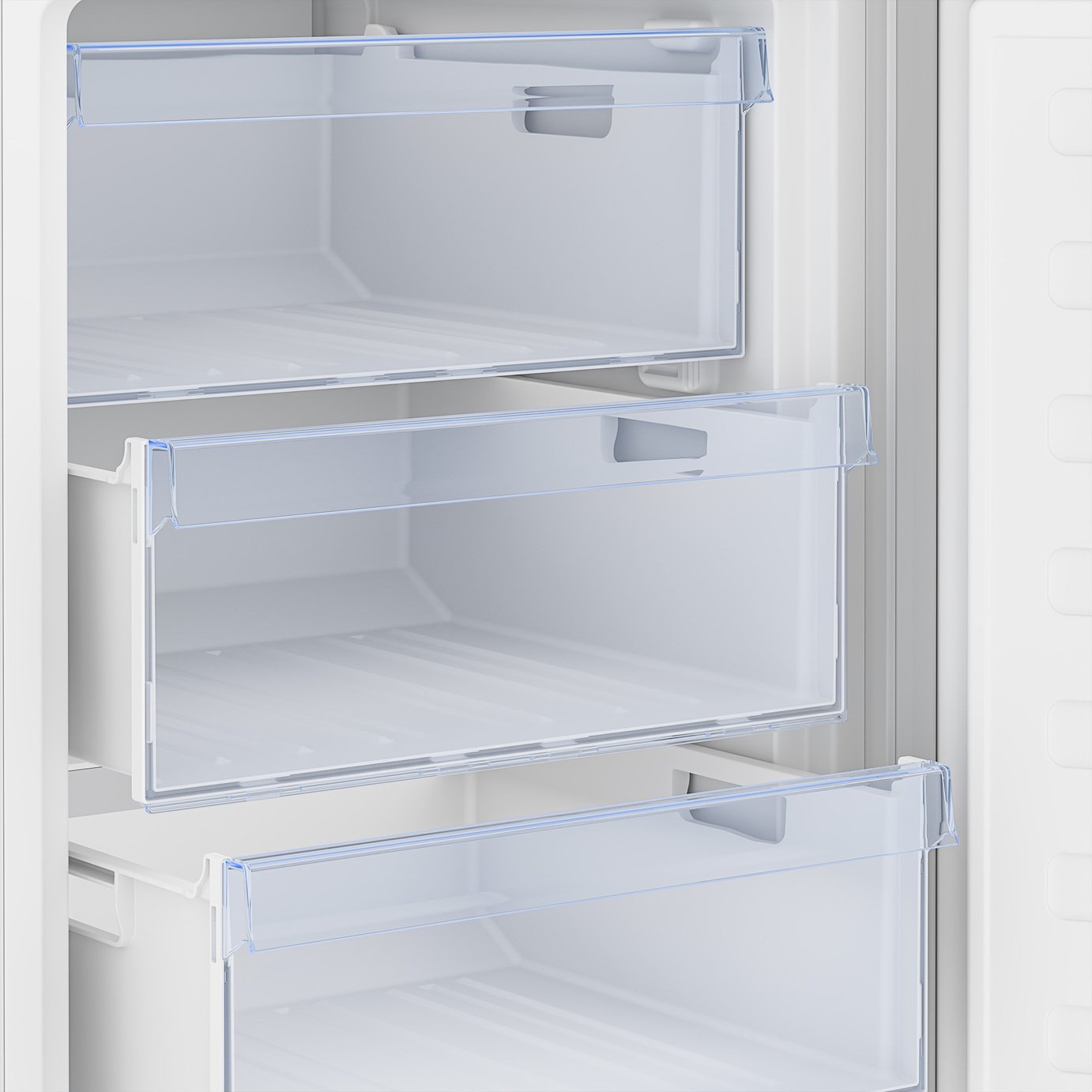 Beko CFG4582B Freestanding Fridge Freezer - Black