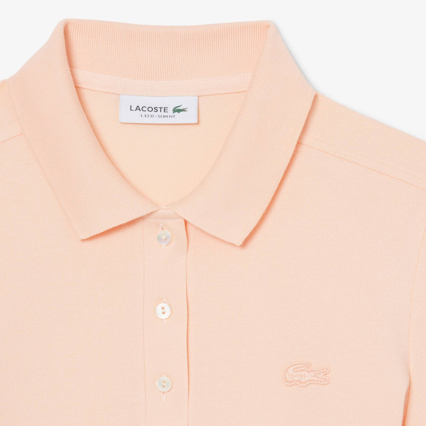 L.12.D Slim Fit Stretch Piqué Polo Shirt