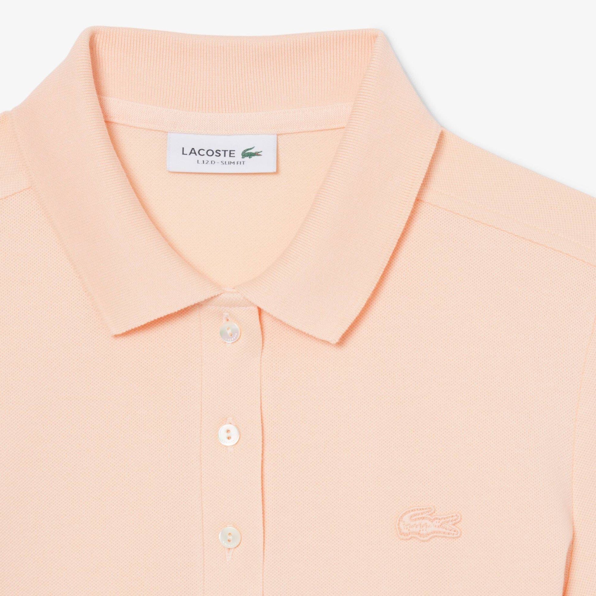 L.12.D Slim Fit Stretch Piqué Polo Shirt