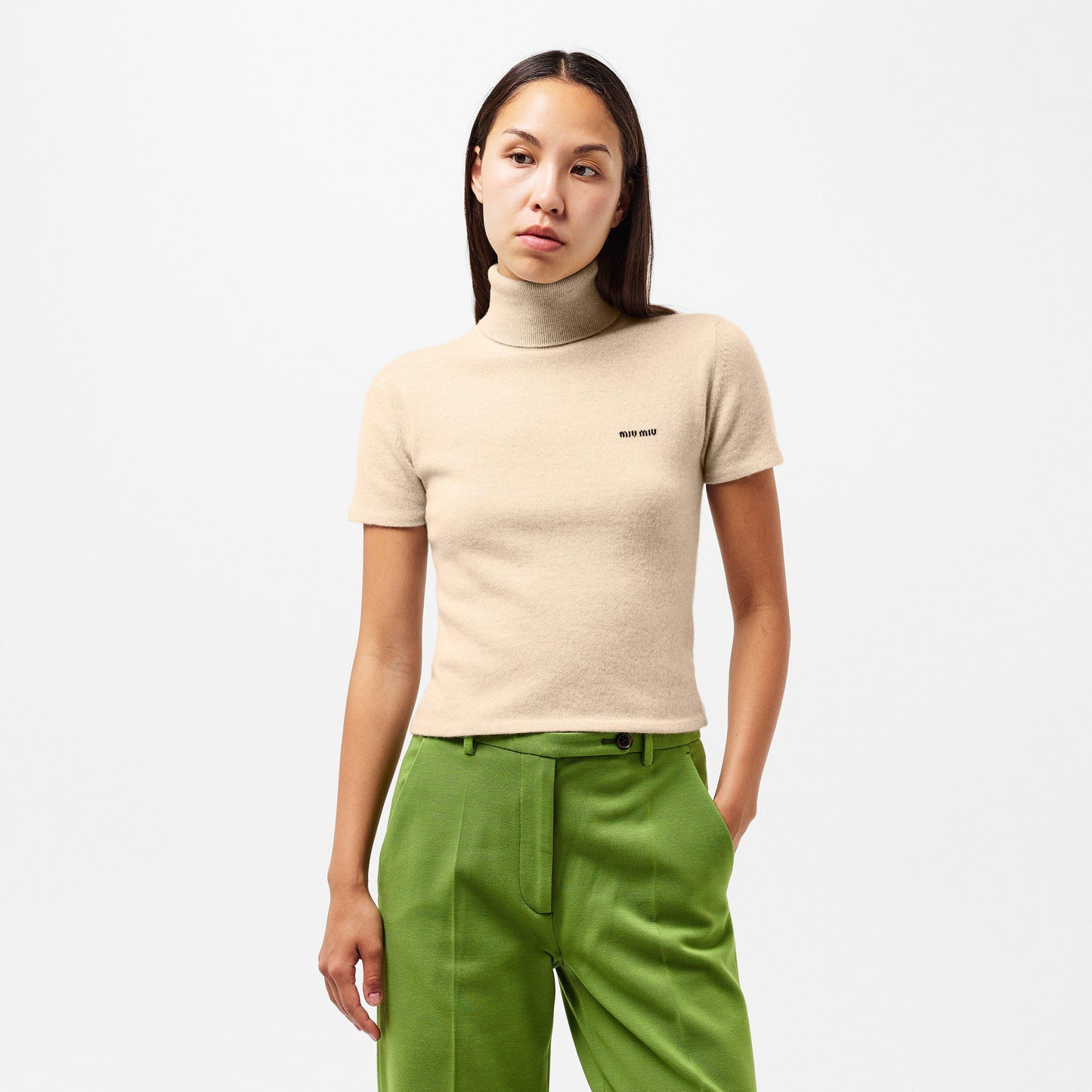 Miu Miu Women's Soft Knit Crew Neck Jumper