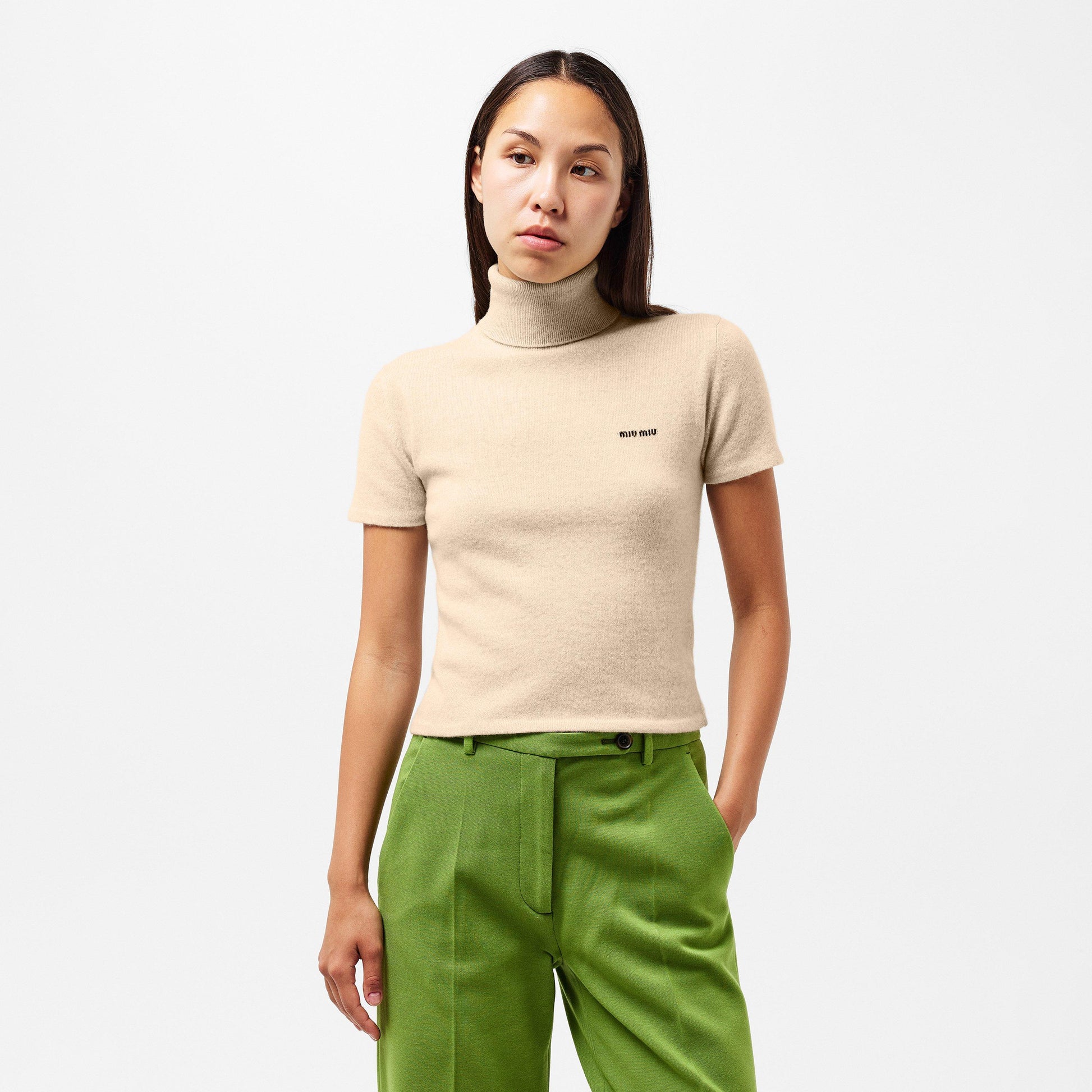 Miu Miu Women's Soft Knit Crew Neck Jumper