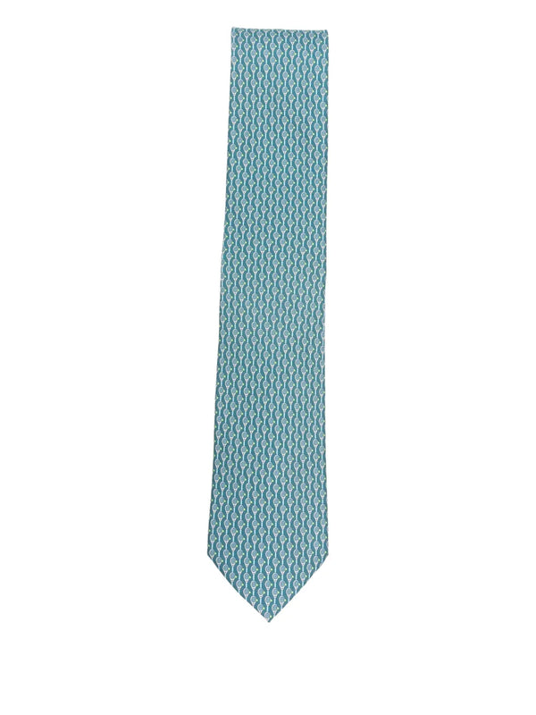 Ferragamo patterned tie