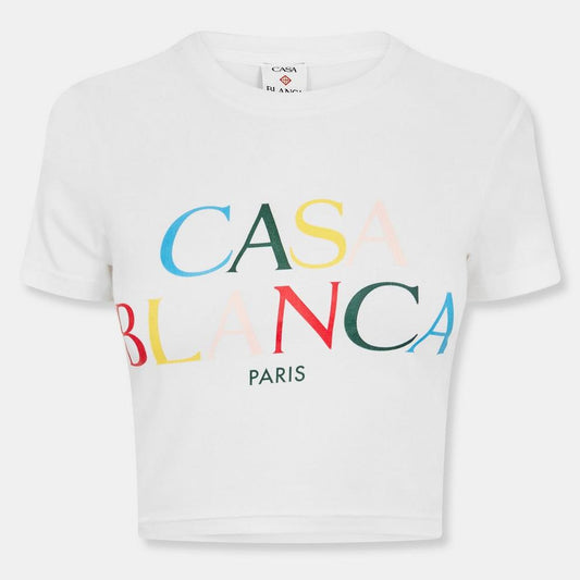 Casablanca Women's Casa Stack Baby Tee
