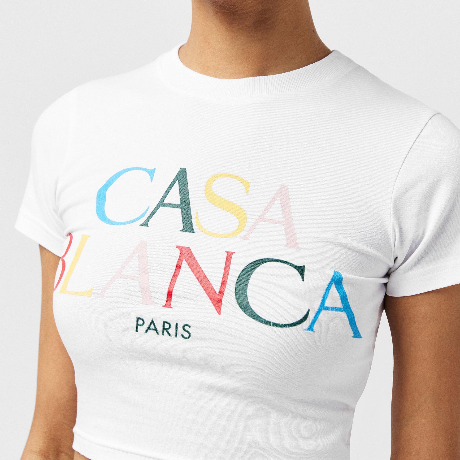 Casablanca Women's Casa Stack Baby Tee