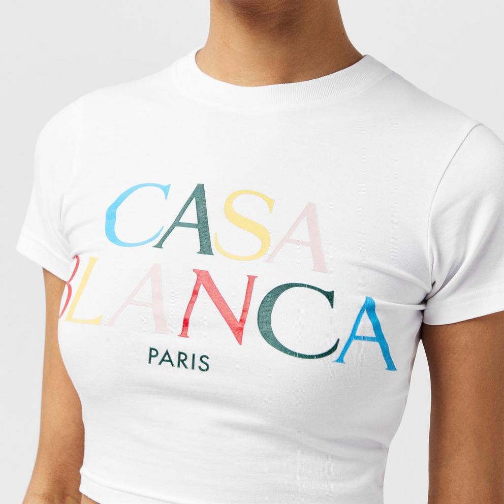 Casablanca Women's Casa Stack Baby Tee