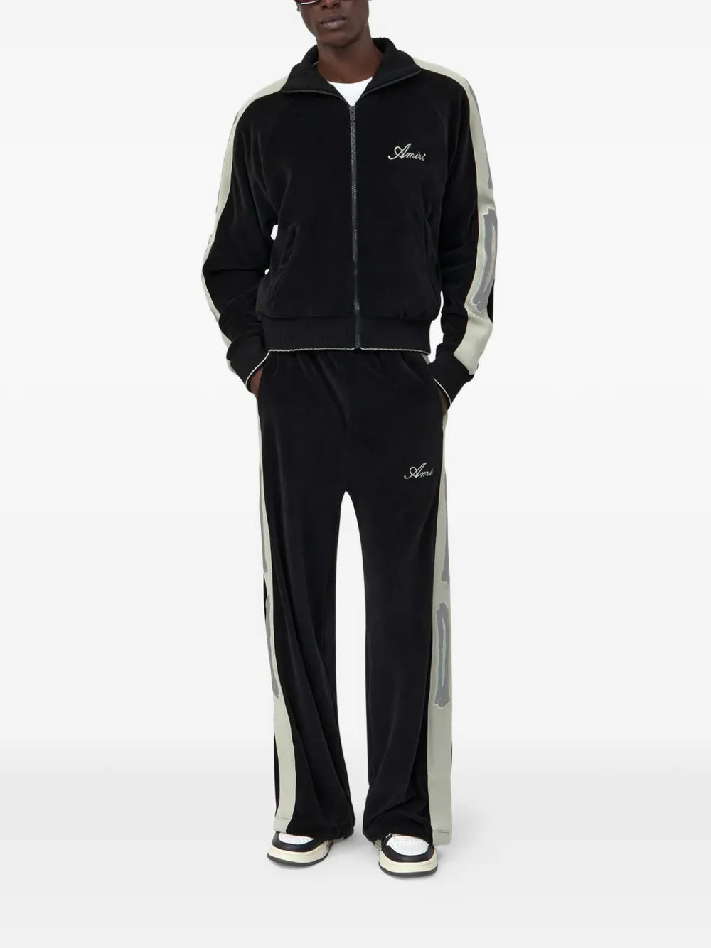 AMIRI bone fitted wool jacket